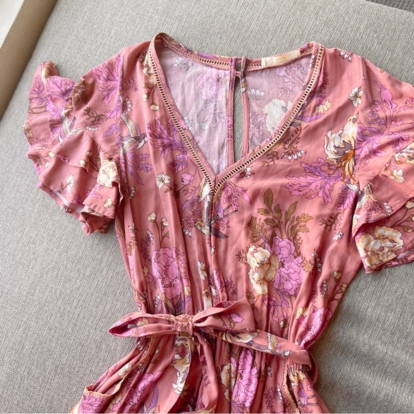 SPELL & The Gypsy Rosa Play Dress in Blush - Picture 15 of 16